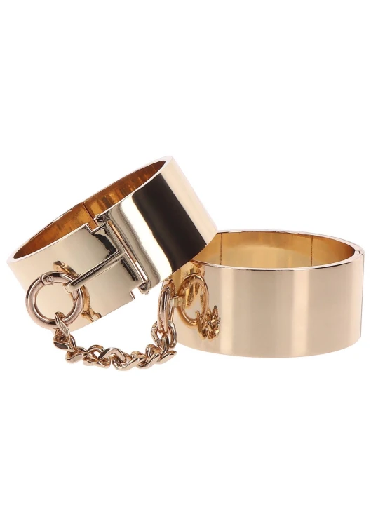 kajdanki DONA Slave Wrist Cuffs Rose Gold