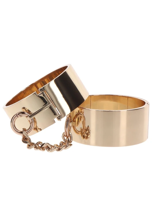 kajdanki DONA Slave Wrist Cuffs Rose Gold