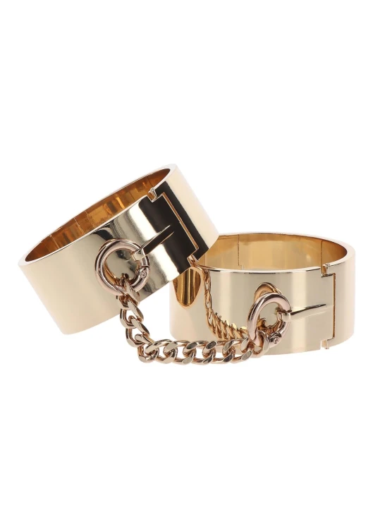kajdanki DONA Slave Wrist Cuffs Rose Gold