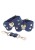 kajdanki na kostki Silicone Ankle Cuffs Set Blue