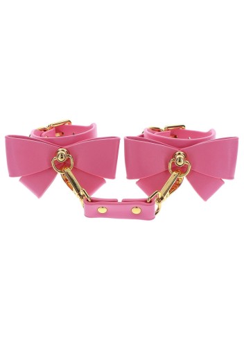 kakdanki na nadgarstki Wrist Cuffs Set Pink