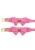 kakdanki na nadgarstki Wrist Cuffs Set Pink