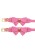 kakdanki na nadgarstki Wrist Cuffs Set Pink