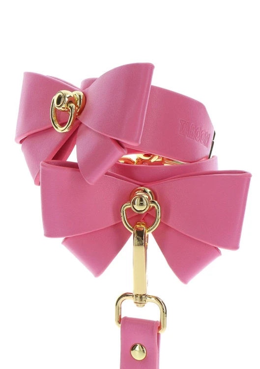 kakdanki na nadgarstki Wrist Cuffs Set Pink