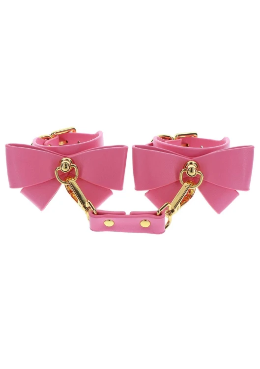 kakdanki na nadgarstki Wrist Cuffs Set Pink