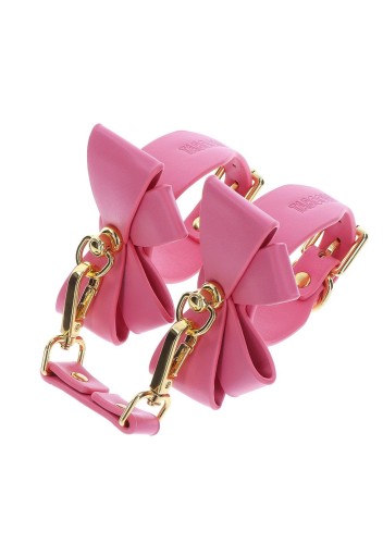kajdanki na kostki Ankle Cuffs Set Pink
