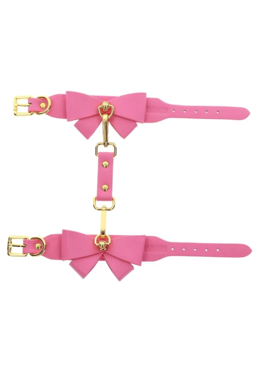 kajdanki na kostki Ankle Cuffs Set Pink