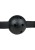 knebel Ball Gag With PVC Ball - Black