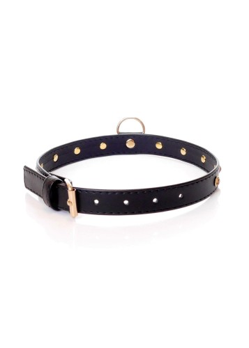 obroża Fetish B - Series Collar Gold Crystal