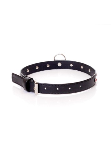 obroża Fetish B - Series Collar Pink Crystal