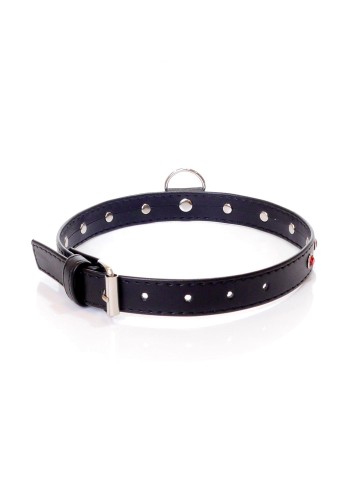 obroża Fetish B - Series Collar Red Crystal