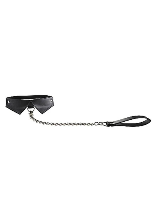obroża Exclusive Collar & Leash Black