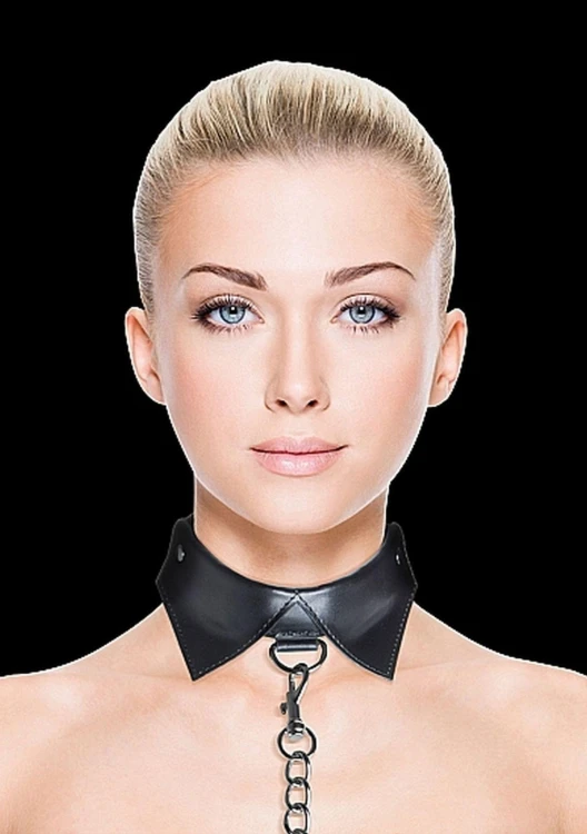 obroża Exclusive Collar & Leash Black