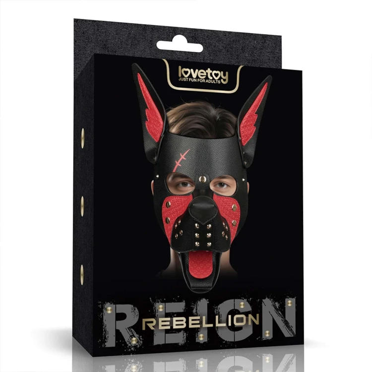 maska Rebellion Reign Scarred Alpha Pup Mask