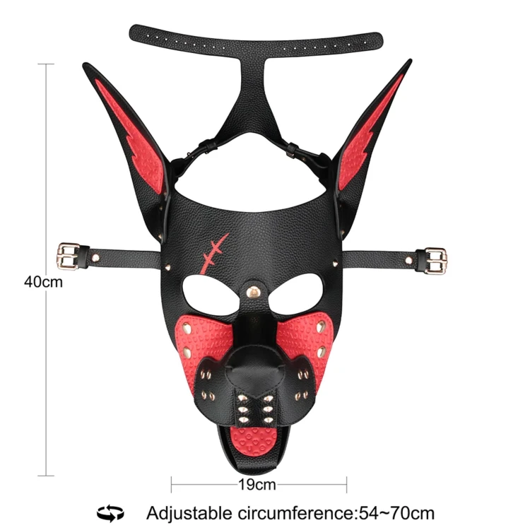 maska Rebellion Reign Scarred Alpha Pup Mask