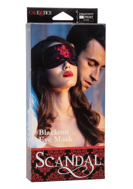 maska Scandal Blackout Eyemask Black