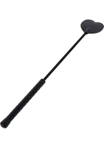 packa Crop Whip Heart Black