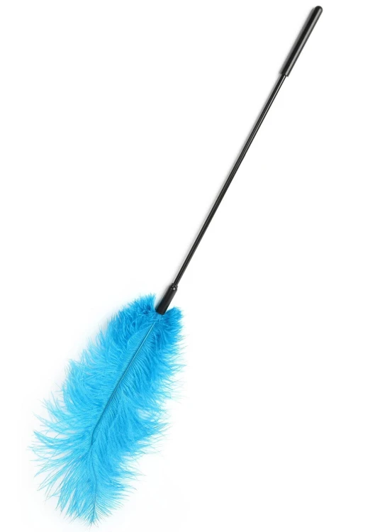 piórko Double Feather Tickler Blue