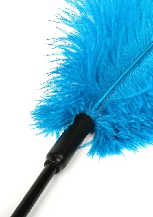 piórko Double Feather Tickler Blue