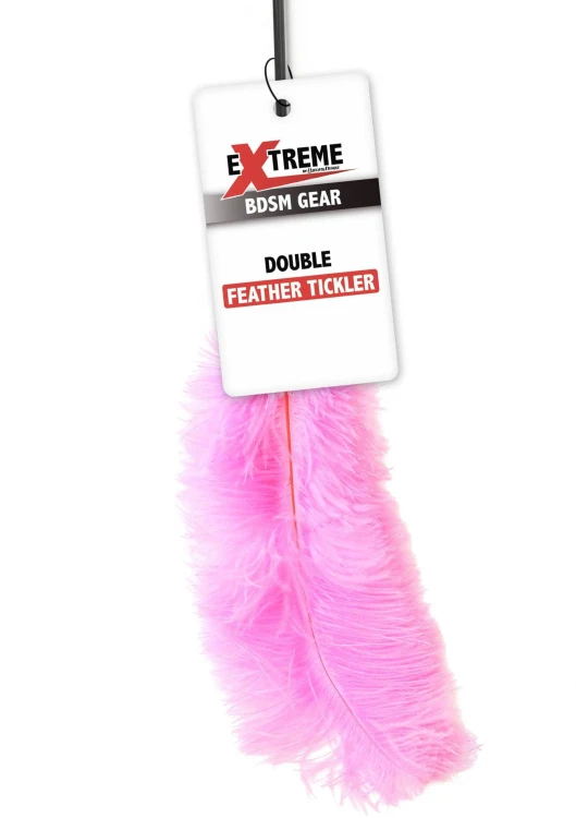piórko Double Feather Tickler Pink