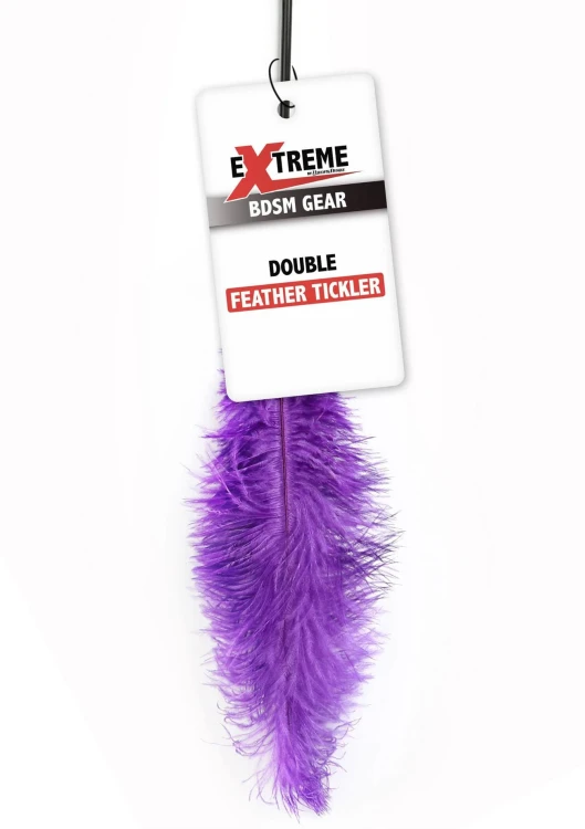 piórko Double Feather Tickler Purple