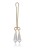 broszka do stymulacji Crystal Clitoral Jewelry Transparent