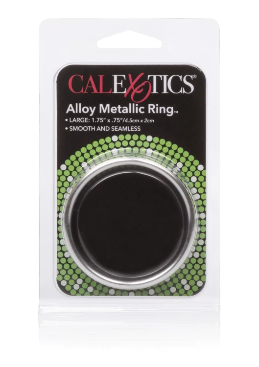 pierścień Alloy Metallic Ring - Large Silver