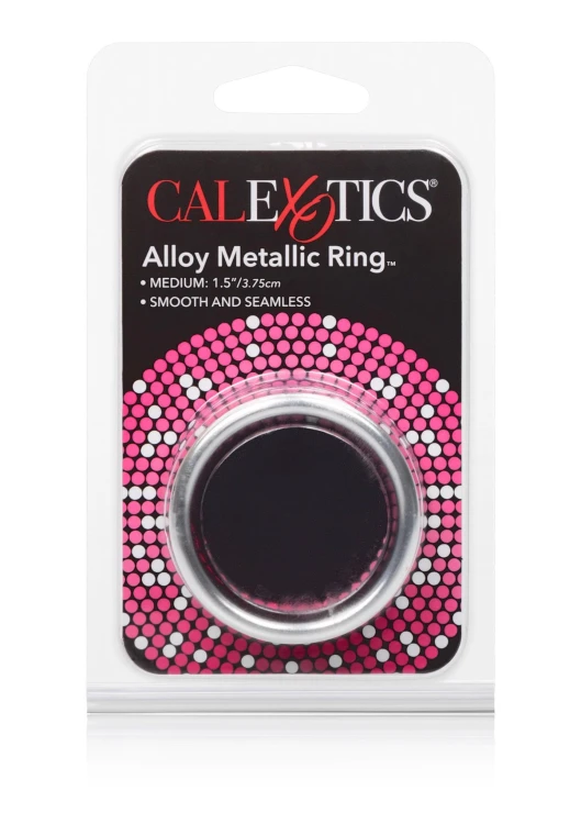 pierścień Alloy Metallic Ring - M Silver