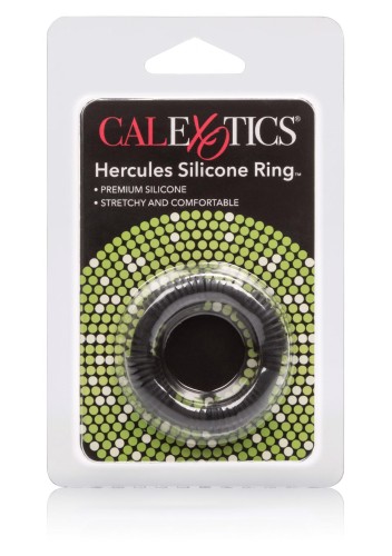 pierścień Hercules Silicone Ring Black