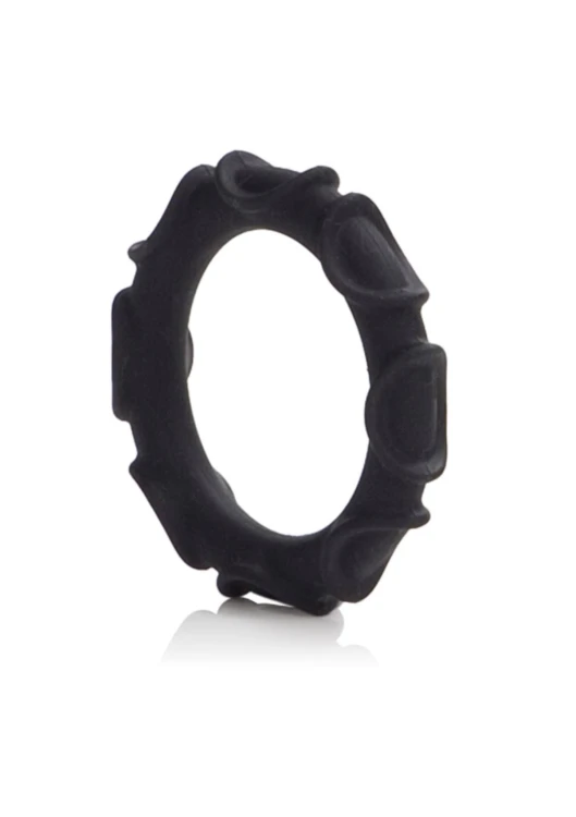 pierścień Atlas Silicone Ring Black