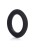 Caesar Silicone Ring Black