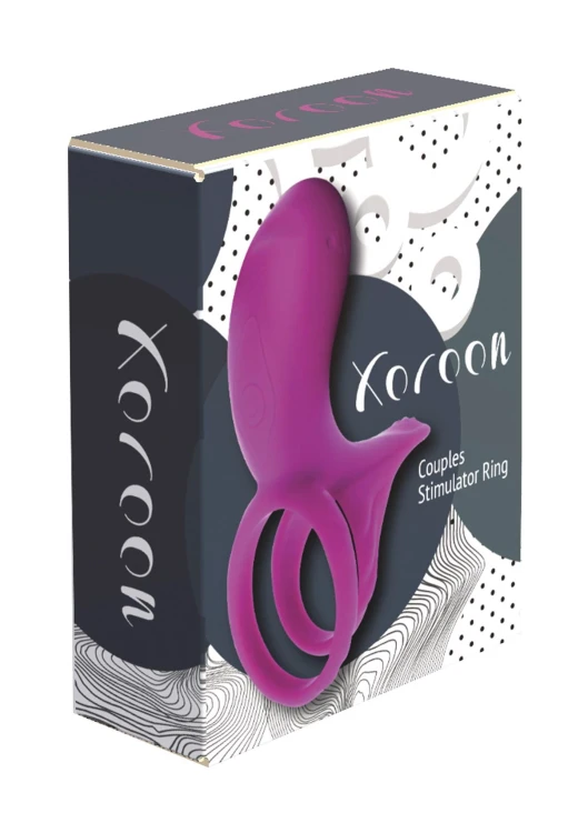 pierścień Couples Stimulator Ring Fuchsia