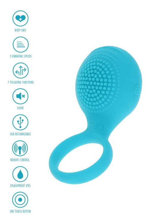 pierścień Tickle Brush C-Ring Blue