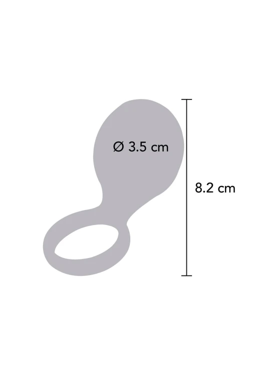 pierścień Tickle Brush C-Ring Blue