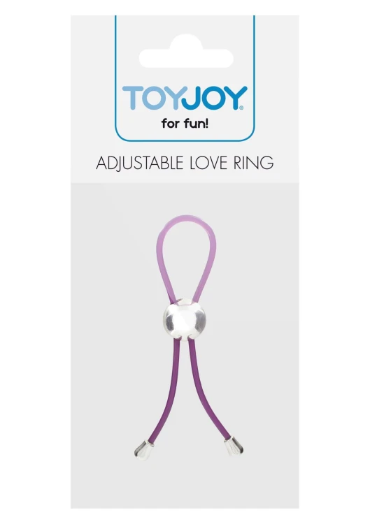 pierścień Adjustable Love Ring Purple