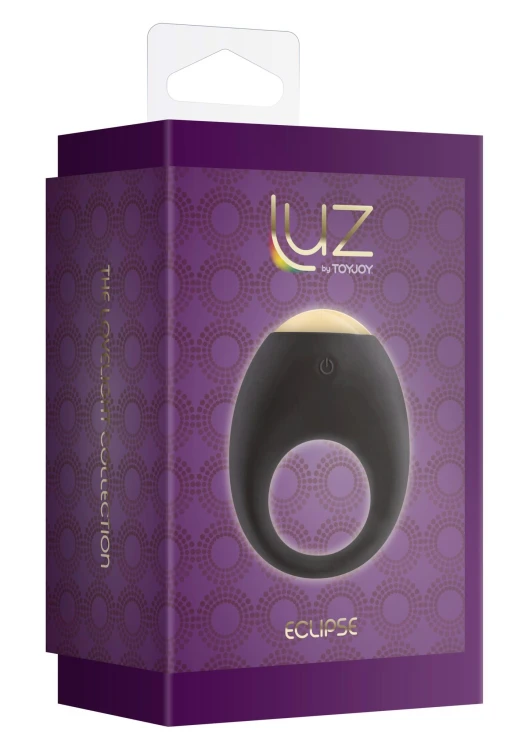 pierścień Eclipse Vibrating Cock Ring Black
