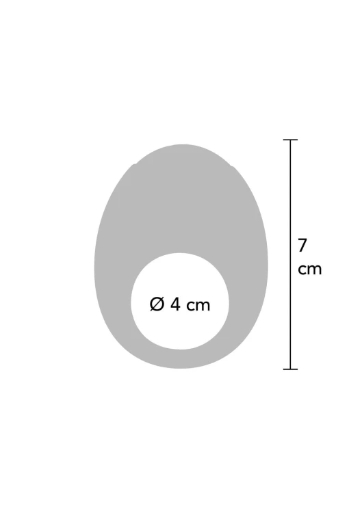 pierścień Eclipse Vibrating Cock Ring Black