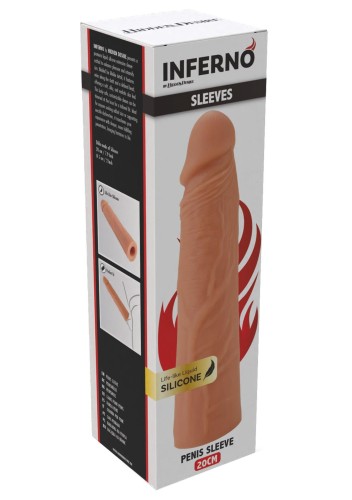 nakładka Penis Sleeve Liquid Silicone XL