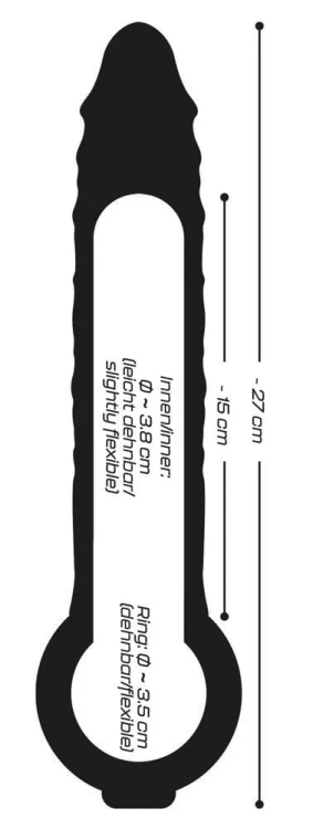 nakładka Crystal Clear Penis Sleeve