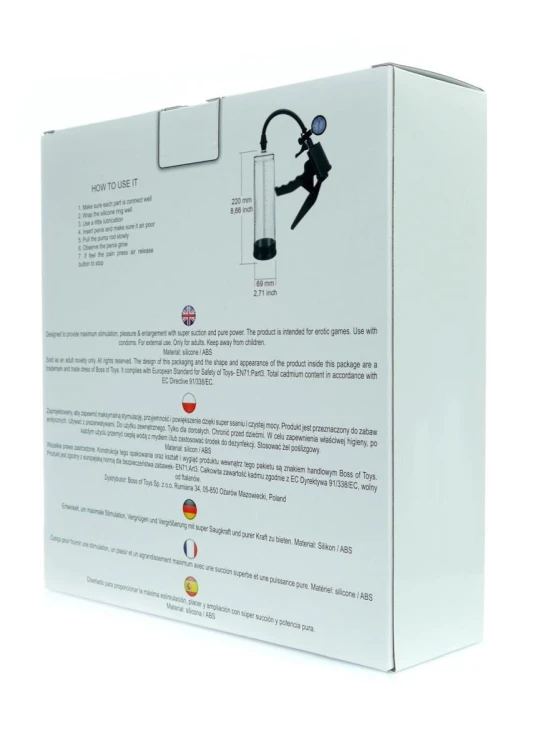 pompka Powerpump PRO 01 Clear
