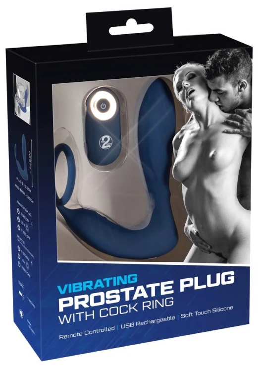 masażer Vibrating Prostate Plug with C