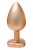 korek GLEAMING LOVE MATTE GOLD LARGE