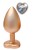 korek GLEAMING LOVE MATTE GOLD LARGE