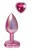 korek GLEAMING LOVE MATTE PINK PLUG SMALL