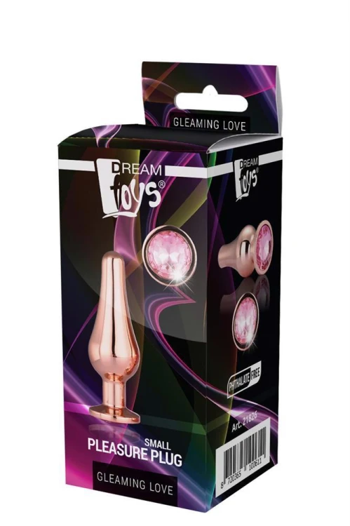 korek GLEAMING LOVE ROSE GOLD PLEASURE S