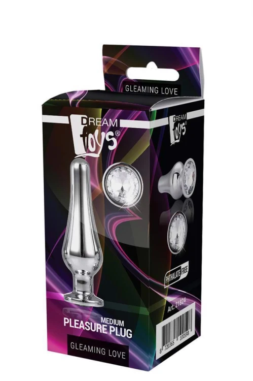 korek GLEAMING LOVE SILVER PLEASURE M