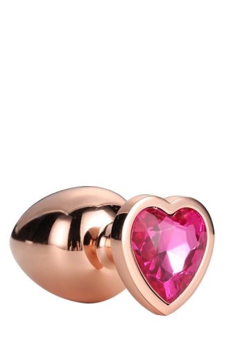 korek GLEAMING LOVE ROSE GOLD LARGE