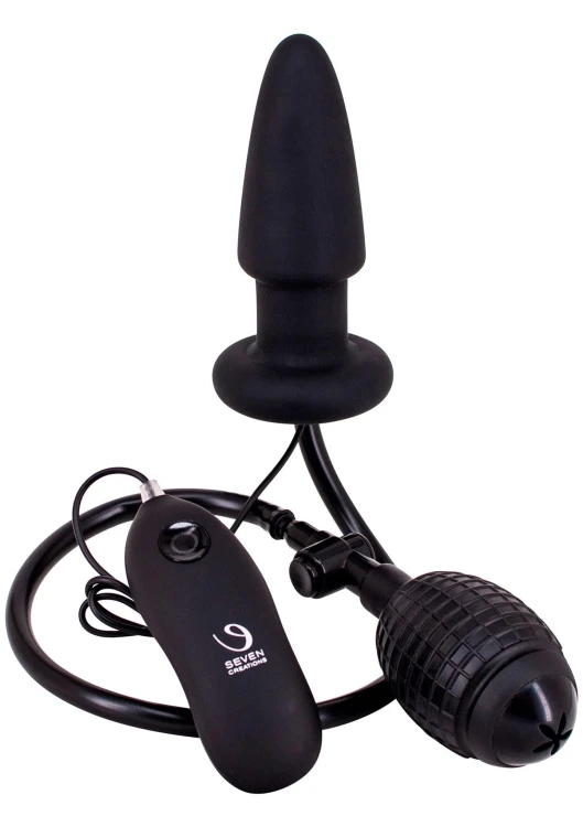 korek Fanny Hill Inflatable Buttplug Black