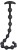 koraliki analne Black Velvets Anal Beads Silic