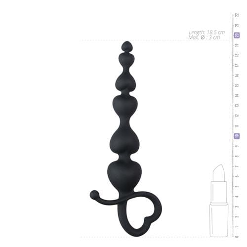 sonda Anal Beads Begginers Beads Black